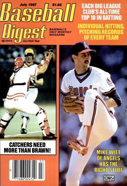 Baseball Digest - July 1987