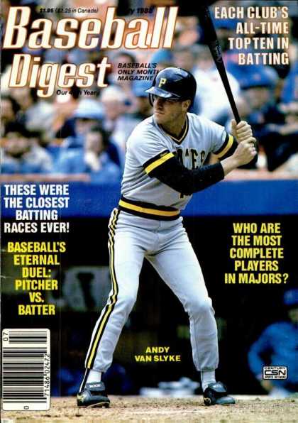 Baseball Digest - July 1988