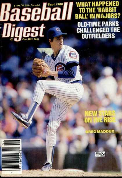 Baseball Digest - September 1988