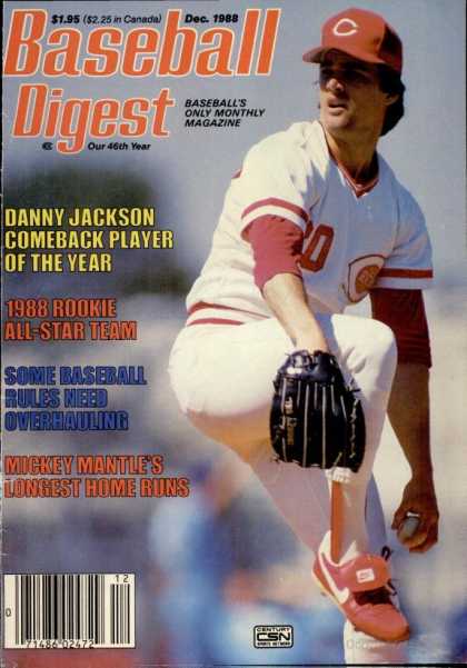 Baseball Digest - December 1988