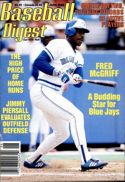 Baseball Digest - June 1989