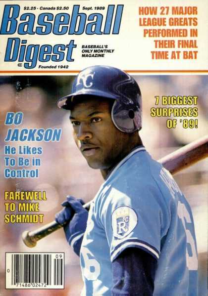 Baseball Digest - September 1989
