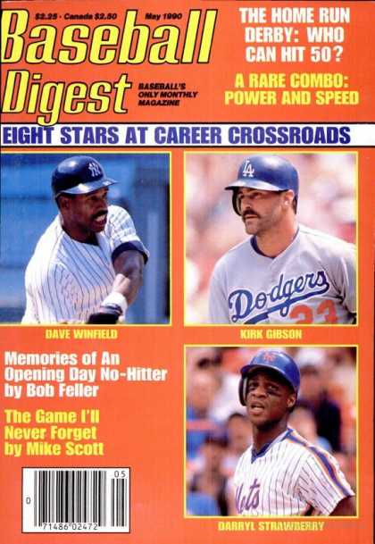 Baseball Digest - May 1990