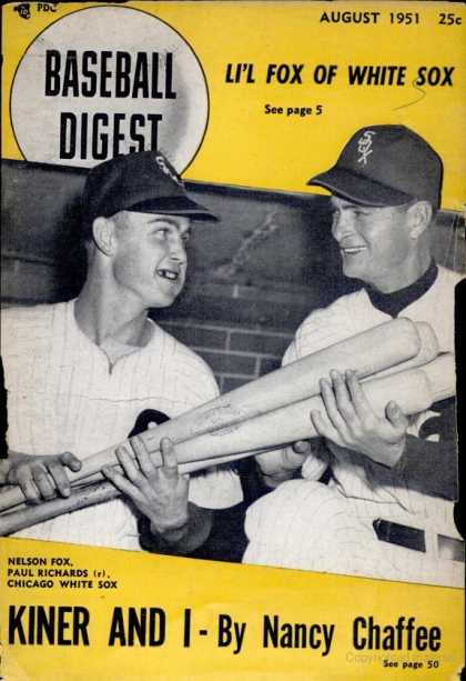 Baseball Digest - August 1951