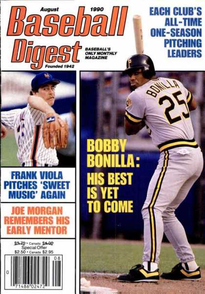 Baseball Digest - August 1990