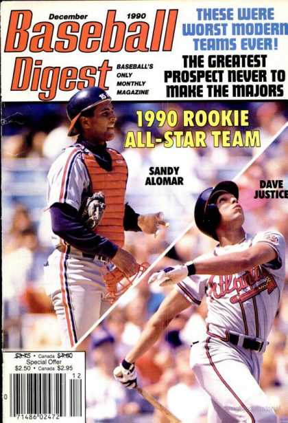 Baseball Digest - December 1991