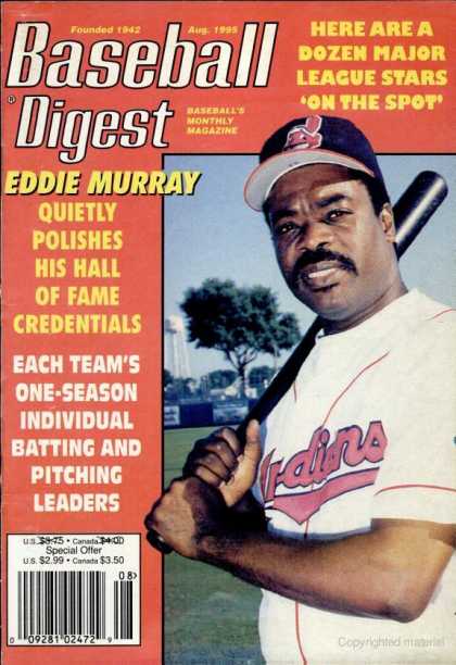Baseball Digest - August 1995