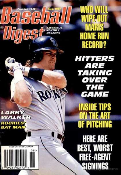 Baseball Digest - August 1997