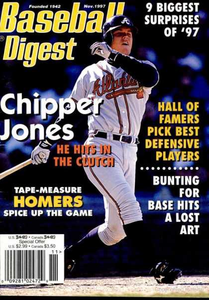 Baseball Digest - November 1997