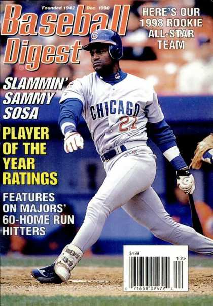 Baseball Digest - December 1998
