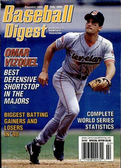 Baseball Digest - February 1999