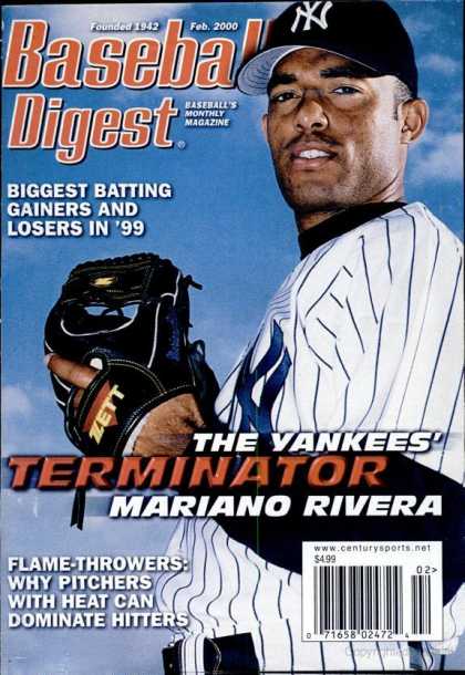 Baseball Digest - February 2000