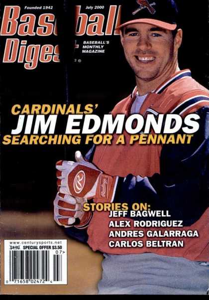 Baseball Digest - July 2000