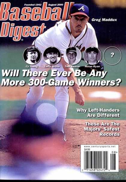 Baseball Digest - August 2000