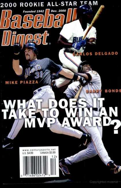 Baseball Digest - December 2000