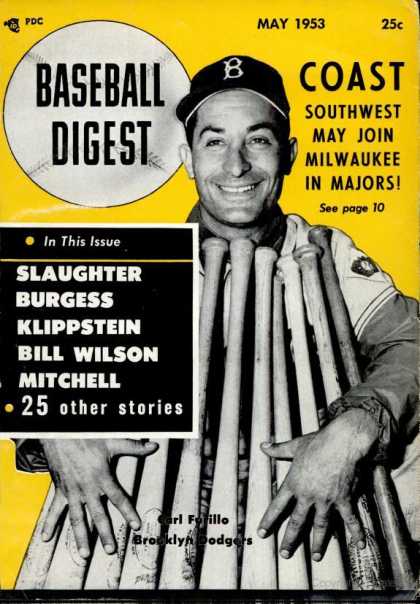 Baseball Digest - May 1953