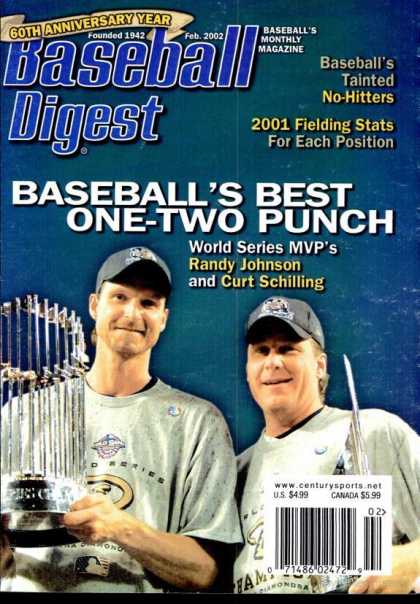 Baseball Digest - February 2002