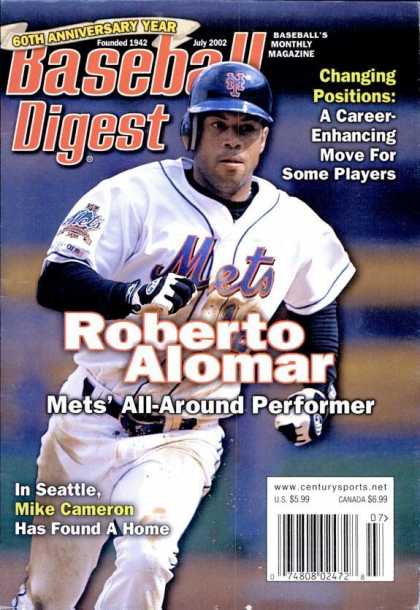 Baseball Digest - July 2002
