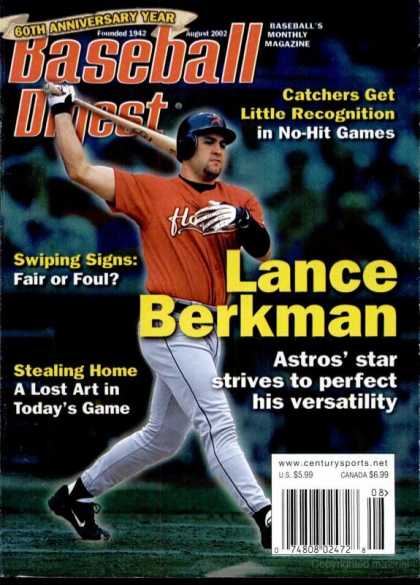 Baseball Digest - August 2002