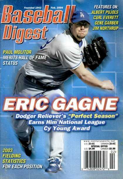 Baseball Digest - February 2004