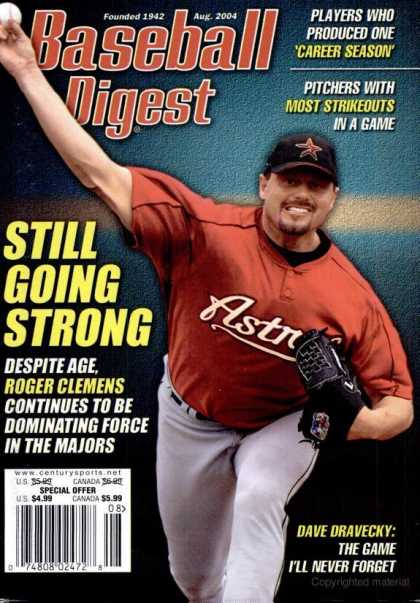 Baseball Digest - August 2004