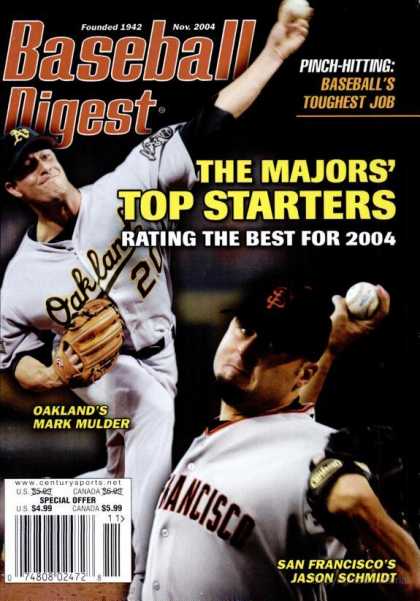 Baseball Digest - November 2004