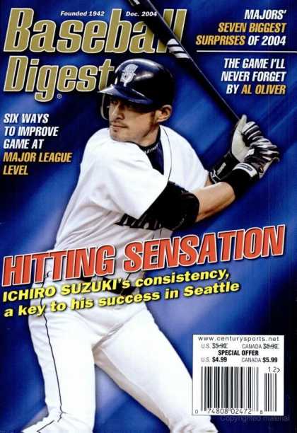 Baseball Digest - December 2004