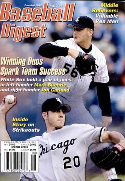Baseball Digest - August 2005