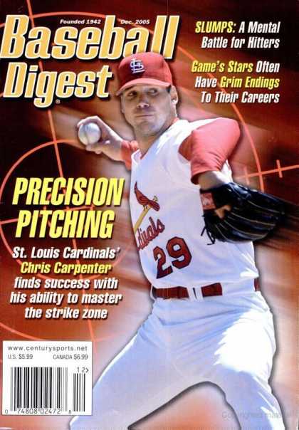 Baseball Digest - December 2005