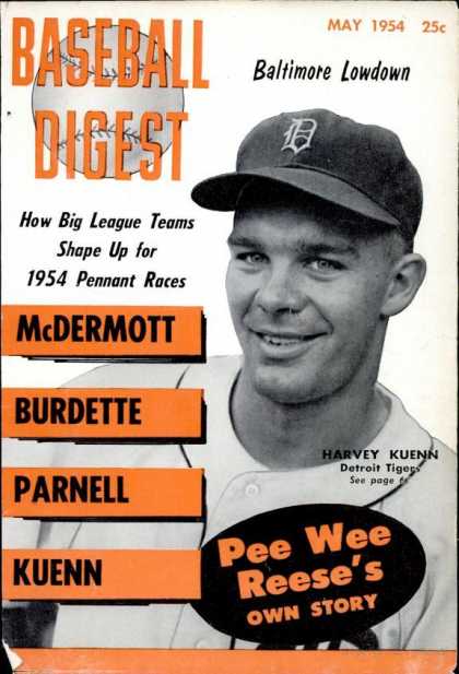 Baseball Digest - May 1954