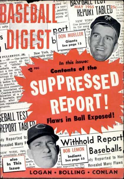 Baseball Digest - May 1955
