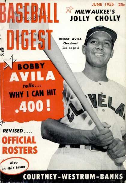 Baseball Digest - June 1955