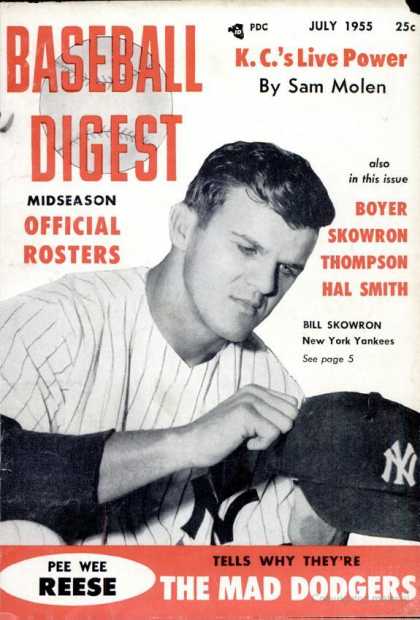 Baseball Digest - July 1955
