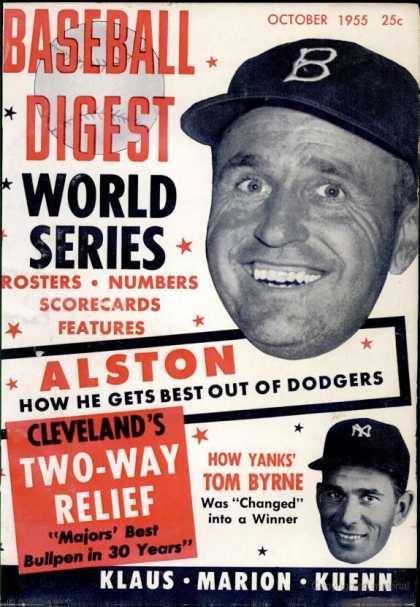 Baseball Digest - October 1955