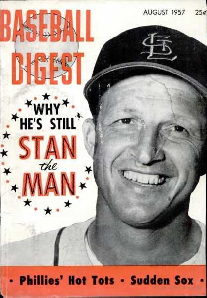 Baseball Digest - August 1957