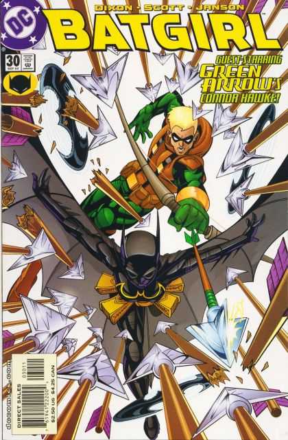 Batgirl 30 - Dixon - Scott - Janson - Green Arrows Connor Hawke - Fight