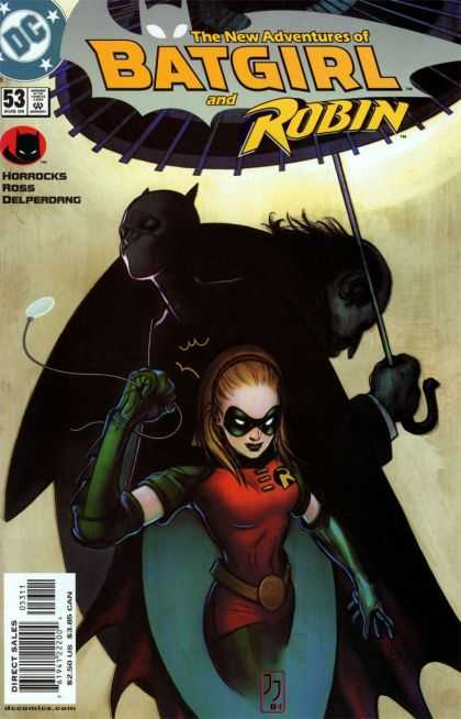Batgirl 53 - Girl - Penguin - Issue 53 - Robin - Umbrella - James Jean