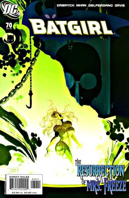 Batgirl 70 - Gabrych - Resurrection - Come Back - Mrs Freeze - Chains - Tim Sale