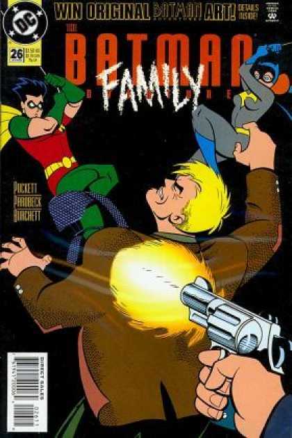 Batman Adventures 26 - Batman Family - Robin - Batgirl - Gun - Win Original Batman Art
