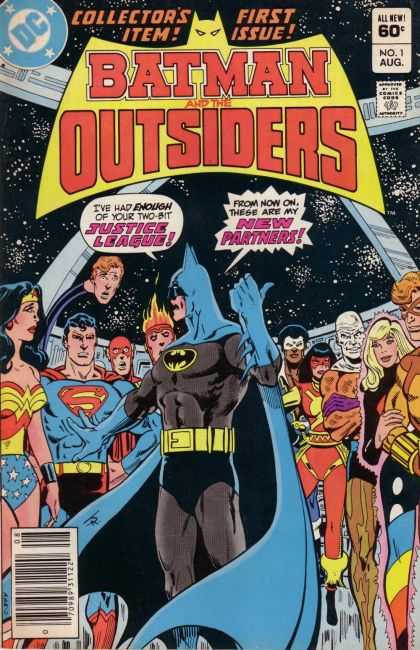 Batman and the Outsiders 1 - Collectors Item - First Issue - Superman - Batman - Wonder Woman - Jim Aparo