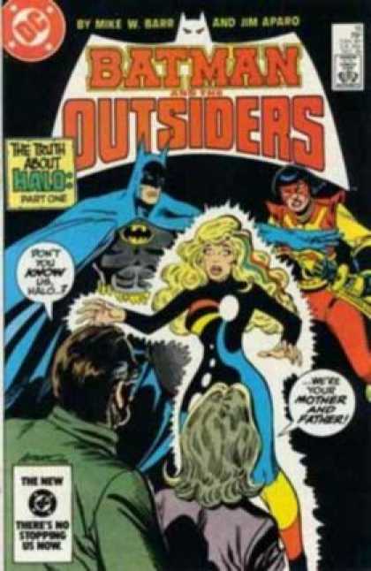 Batman and the Outsiders 16 - Jim Aparo - Halo - Truth - Mother - Father - Jim Aparo