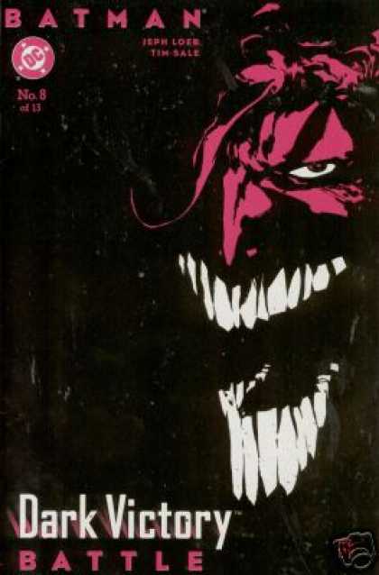 Batman: Dark Victory 8 - Tim Sale - Loer - Eye - Teeth - Face - Tim Sale