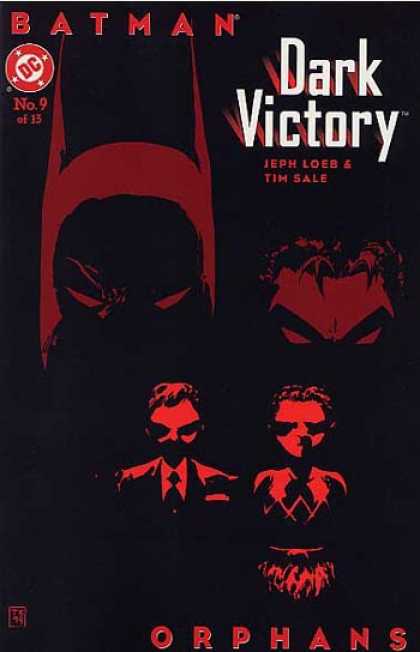 Batman: Dark Victory 9 - Dc - Red - Darkside - Evil - Red Eyes - Tim Sale