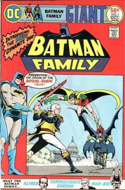 Batman Family 1 - Family - Giant - Robin - Batgirl - Team - Mike Grell