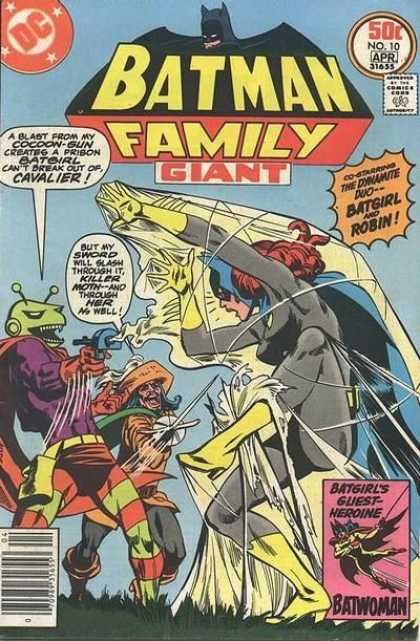 Batman Family 10 - Batgirl - Batwoman - Cocoon-gun - Robin - Killer Moth
