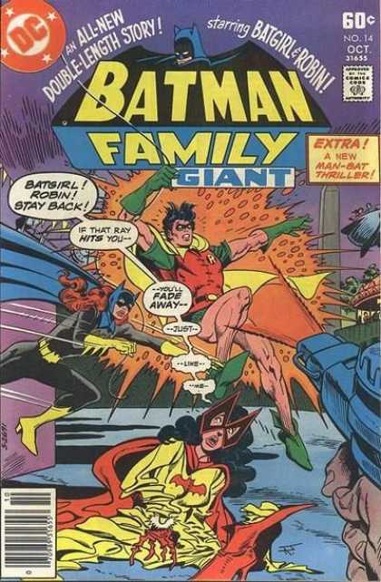 Batman Family 14 - Batgirl - Robin - Dc - Yellow Cape - No 14 - Jim Aparo