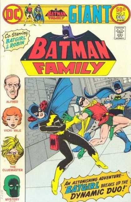 Batman Family 2 - Batman - Robin - Batgirl - Cluemaster - Issue No 2