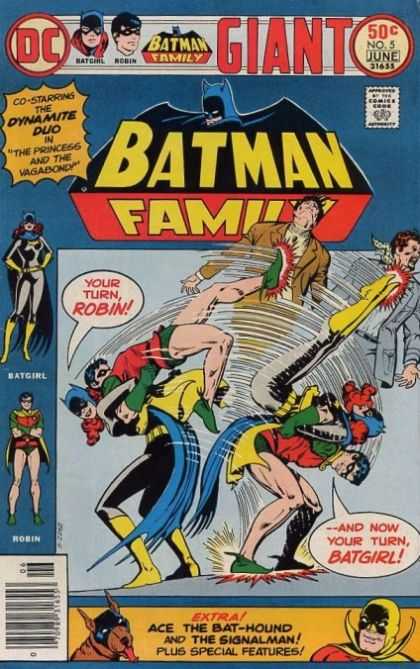 Batman Family 5 - Robin - Batgirl - Bat Hound - Signalman - The Princess And The Vagabond