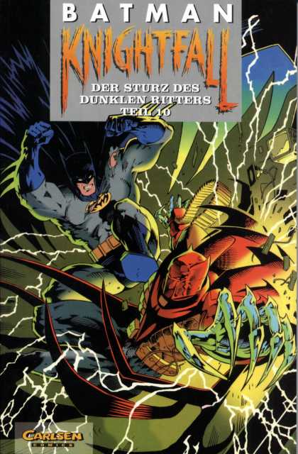 Batman (German) 24 - Batman - Knightfall - Carlsen - Lightening - Fight