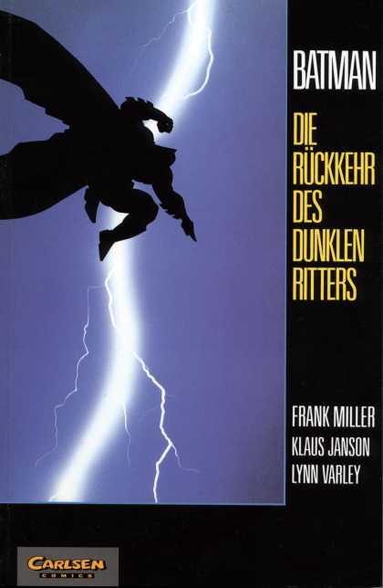 Batman (German) 3 - Lightning - Blue - Dark - Jumping - Cape